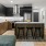 Designer Kitchen with large island and range hood